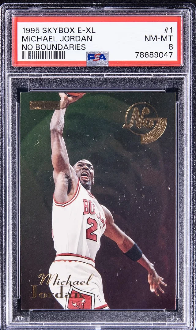 1995-96 SkyBox Michael Jordan E-XL Natural Born Thrillers #1 card image