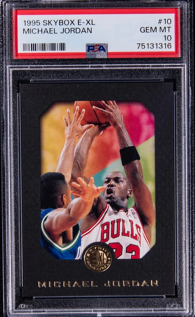 1995-96 SkyBox Michael Jordan E-XL #10 card image