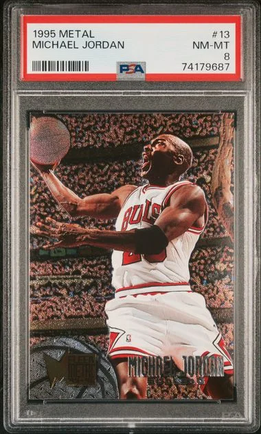 1995-96 SkyBox Michael Jordan Metal #13 card image