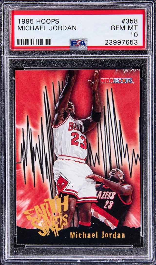 1995-96 SkyBox Michael Jordan NBA Hoops #358 card image