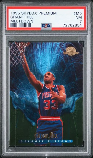 1995-96 SkyBox Premium Grant Hill Meltdown #M5 card image