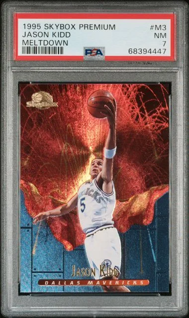 1995-96 SkyBox Premium Jason Kidd Meltdown #M3 card image