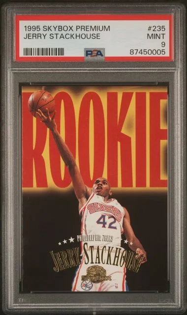 1995-96 SkyBox Premium Jerry Stackhouse #235 card image