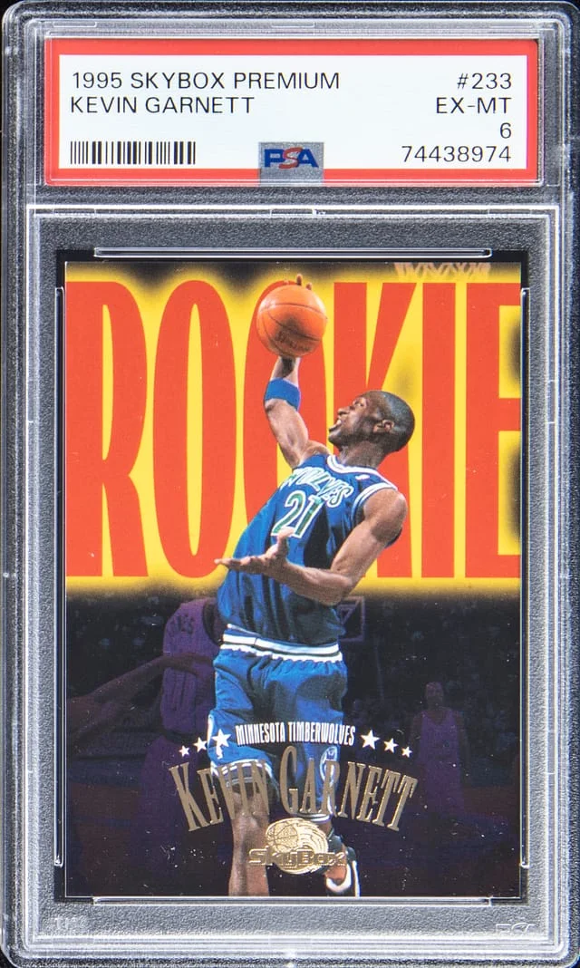 1995-96 SkyBox Premium Kevin Garnett #233 card image