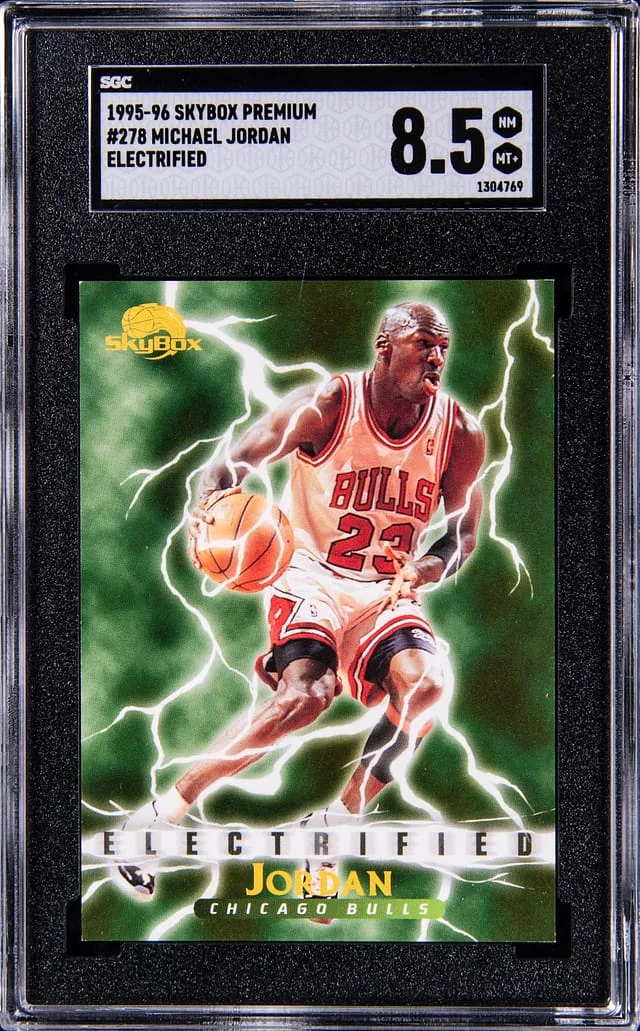 1995-96 SkyBox Premium Michael Jordan Electrified #270 card image