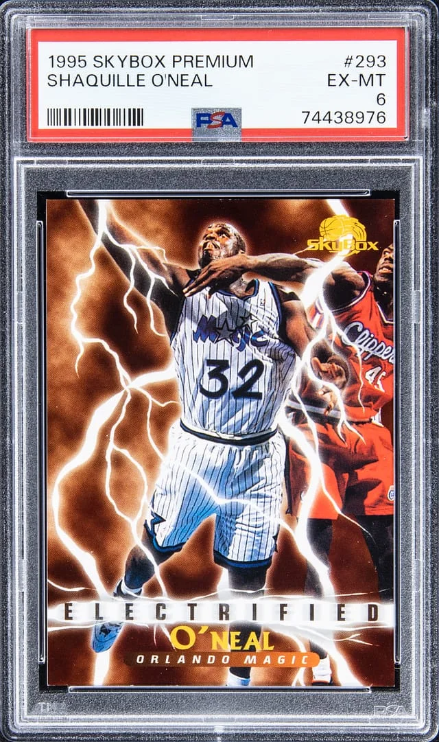 1995-96 SkyBox Premium Shaquille O'Neal #293 card image