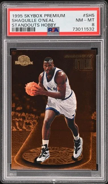 1995-96 SkyBox Premium Shaquille O'Neal Standouts Hobby #SH5 card image