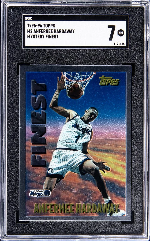 1995-96 Topps Anfernee Hardaway Mystery Finest #M2 card image