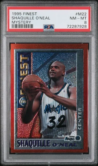 1995-96 Topps Finest Shaquille O'Neal Mystery #M22 card image