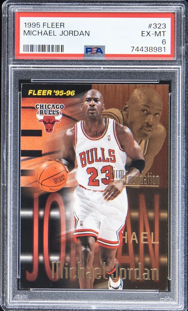 1995-96 Topps Michael Jordan #323 card image