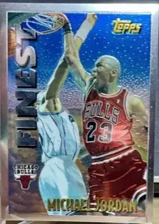 1995-96 Topps Michael Jordan Mystery Finest #M1 card image