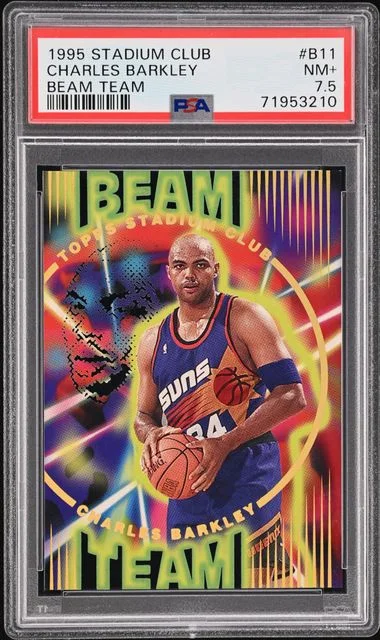 1995-96 Topps Stadium Club Charles Barkley Beam Team #B11 card image