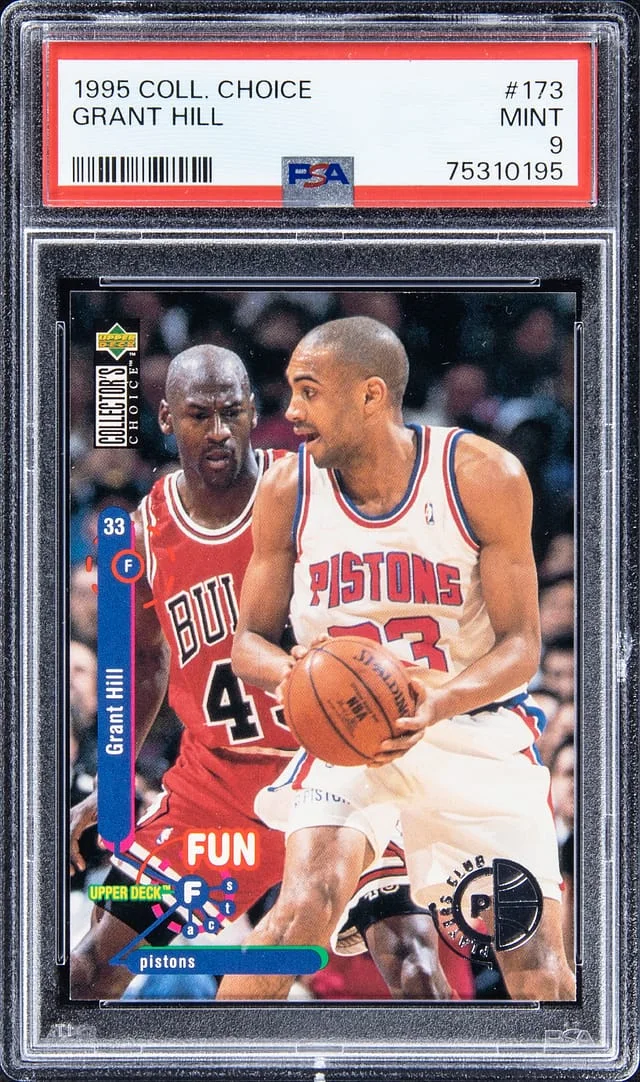 1995-96 Upper Deck Collector's Choice Grant Hill #173 card image