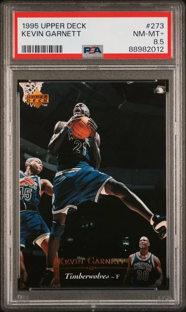 1995-96 Upper Deck Kevin Garnett #273 card image