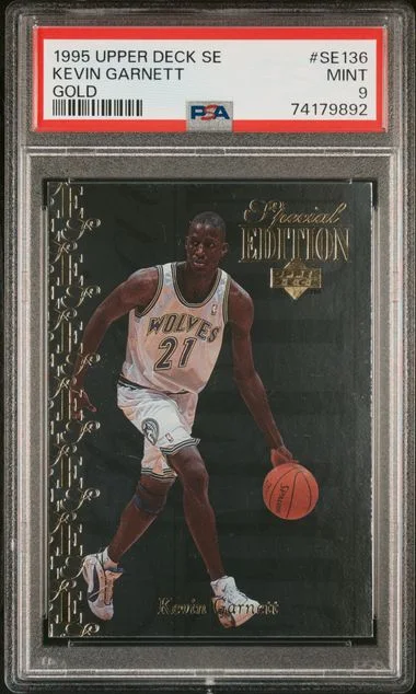 1995-96 Upper Deck Kevin Garnett Special Edition #SE136 card image