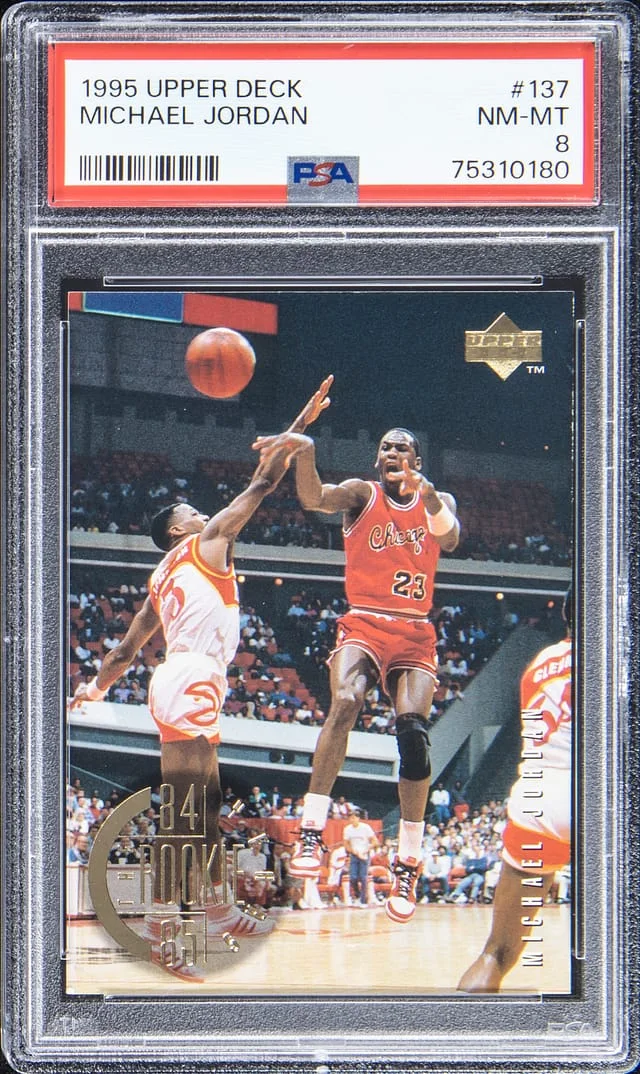 1995-96 Upper Deck Michael Jordan #137 card image