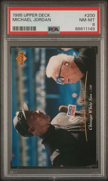 1995-96 Upper Deck Michael Jordan #200 card image