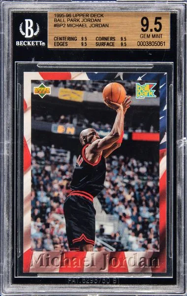 1995-96 Upper Deck Michael Jordan Ball Park Jordan #BP2 card image