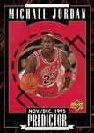 1995-96 Upper Deck Michael Jordan Predictors Exchange: Player of the Week #H1 card image