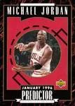1995-96 Upper Deck Michael Jordan Predictors Exchange: Player of the Week #H2 card image