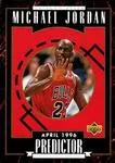 1995-96 Upper Deck Michael Jordan Predictors Exchange: Player of the Week #H5 card image