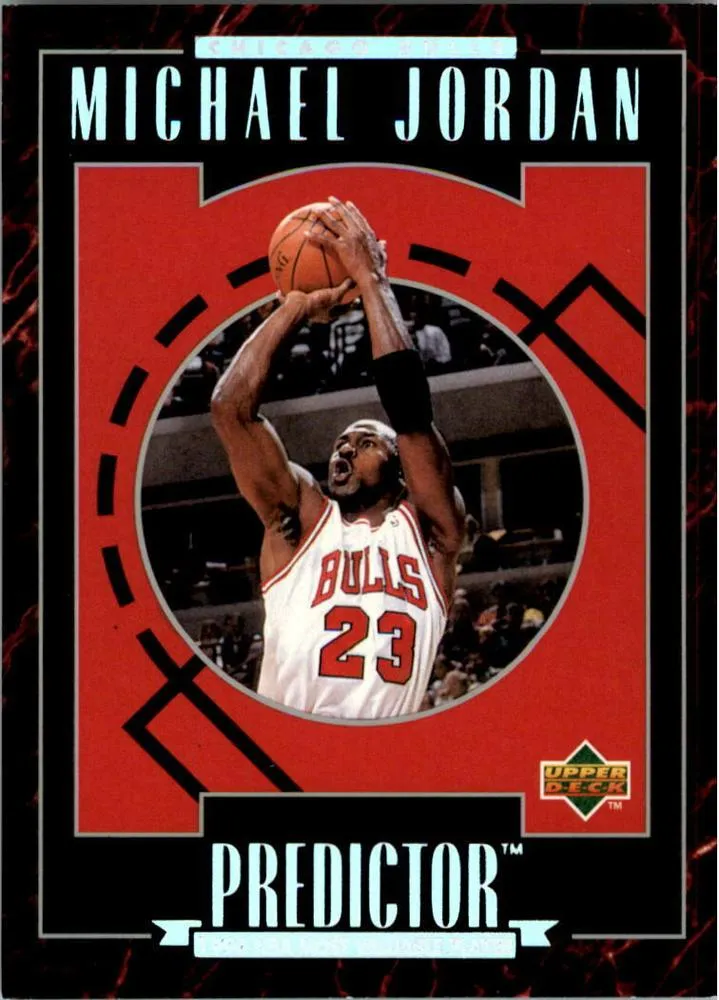 1995-96 Upper Deck Michael Jordan Predictors Exchange: MVP #R1 card image