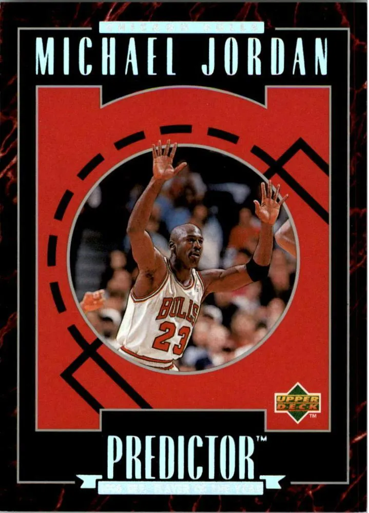 1995-96 Upper Deck Michael Jordan Predictors Exchange: MVP #R3 card image