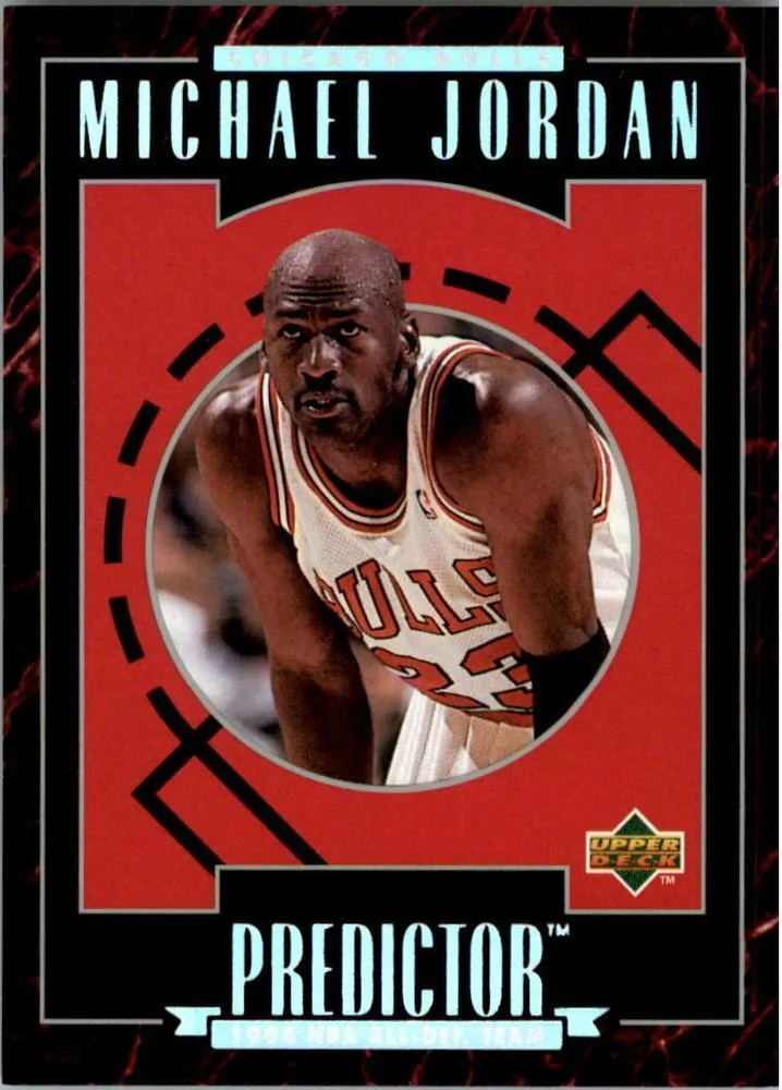 1995-96 Upper Deck Michael Jordan Predictors Exchange: MVP #R4 card image