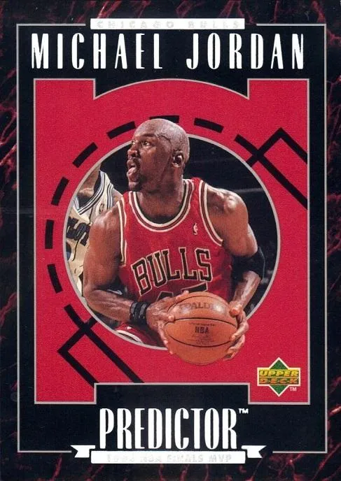 1995-96 Upper Deck Michael Jordan Predictors Exchange: MVP #R5 card image