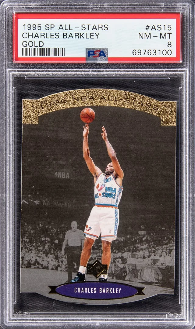 1995-96 Upper Deck SP Charles Barkley All-Stars Gold #AS15 card image