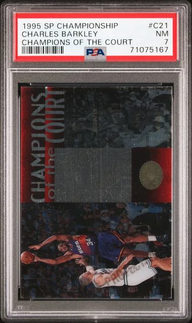 1995-96 Upper Deck SP Charles Barkley Championship Champions Of The Court #C21 card image