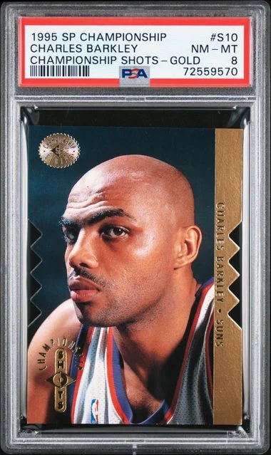 1995-96 Upper Deck SP Charles Barkley Championship Shots Gold #S10 card image