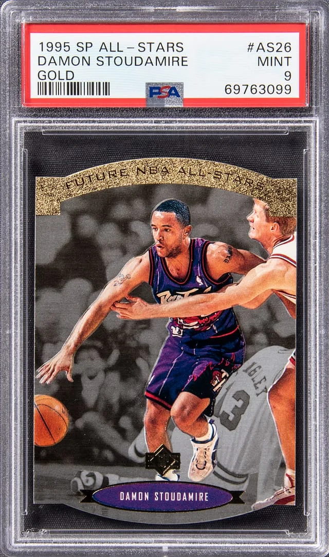 1995-96 Upper Deck SP Damon Stoudamire All-Stars Gold #AS26 card image