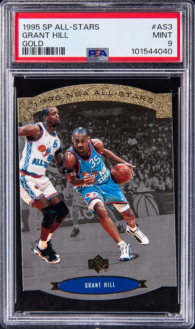 1995-96 Upper Deck SP Grant Hill All-Stars Gold #AS3 card image