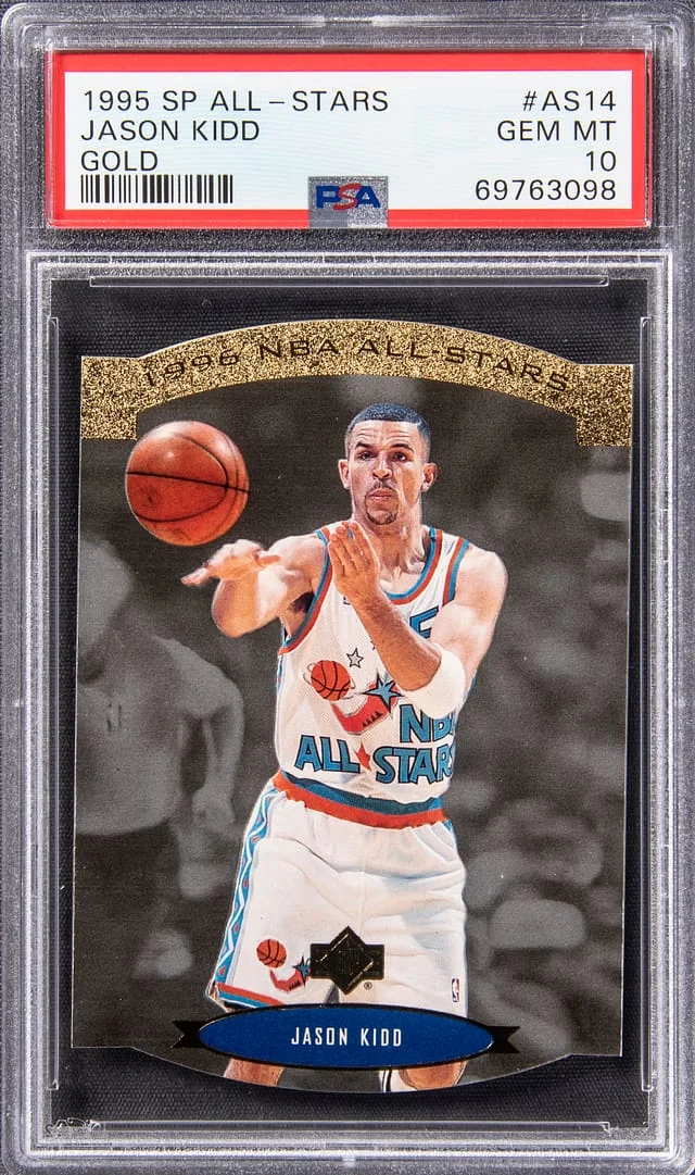 1995-96 Upper Deck SP Jason Kidd All-Stars Gold #AS14 card image
