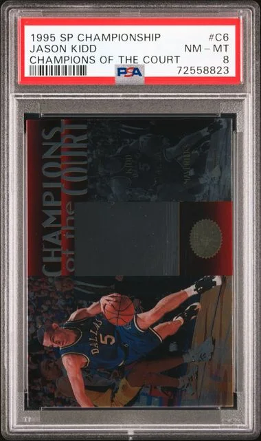 1995-96 Upper Deck SP Jason Kidd Championship Champions Of The Court #C6 card image