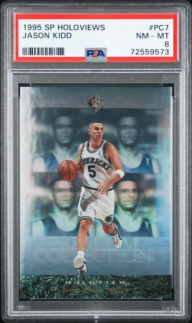 1995-96 Upper Deck SP Jason Kidd Holoviews #PC7 card image