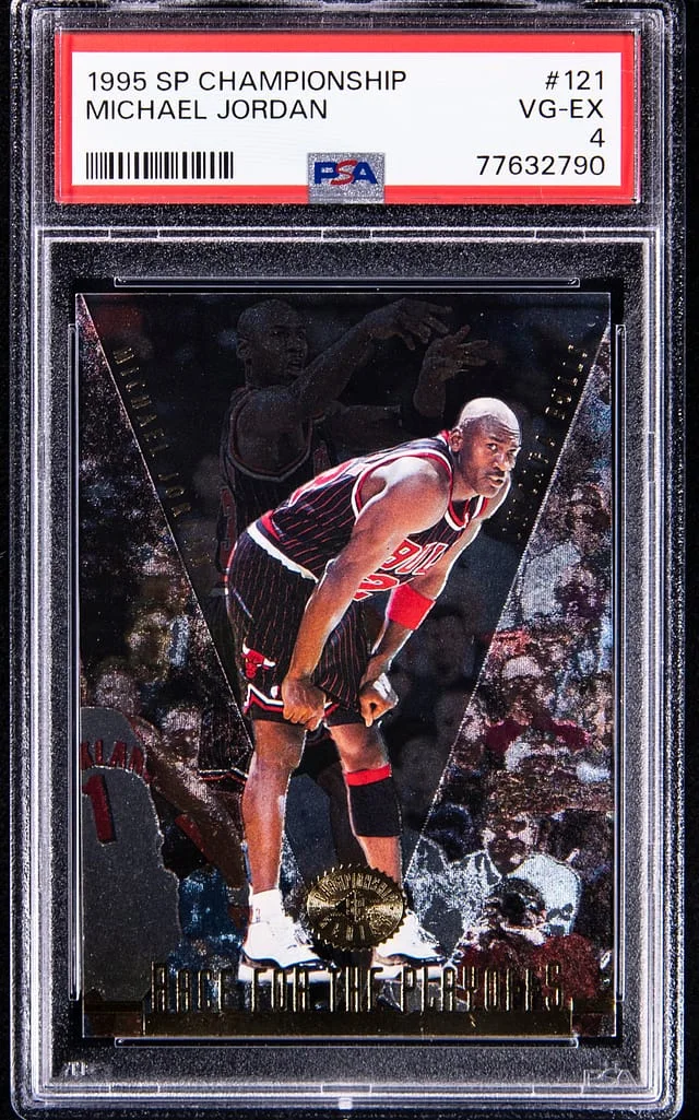 1995-96 Upper Deck SP Michael Jordan Championship #121 card image