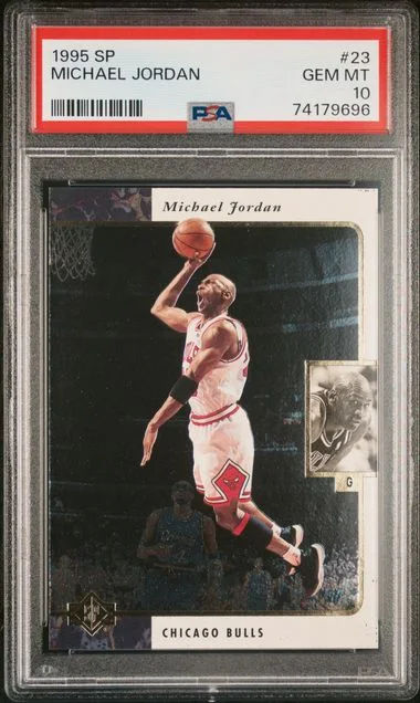 1995-96 Upper Deck SP Michael Jordan #23 card image
