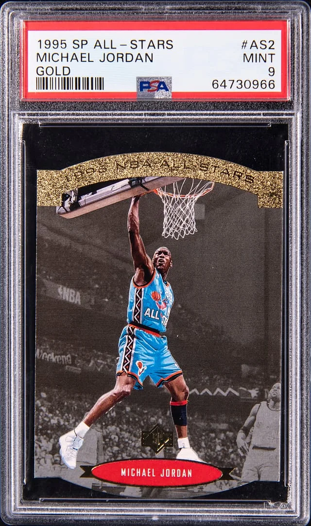 1995-96 Upper Deck SP Michael Jordan All Stars Gold #AS-2 card image
