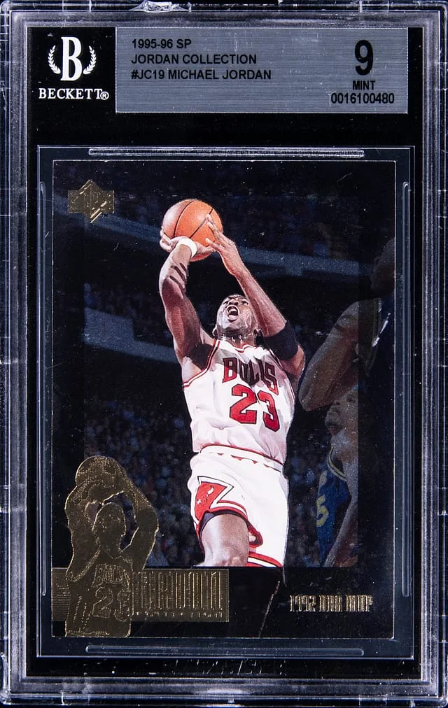 1995-96 Upper Deck SP Michael Jordan Jordan Collection #JC19 card image