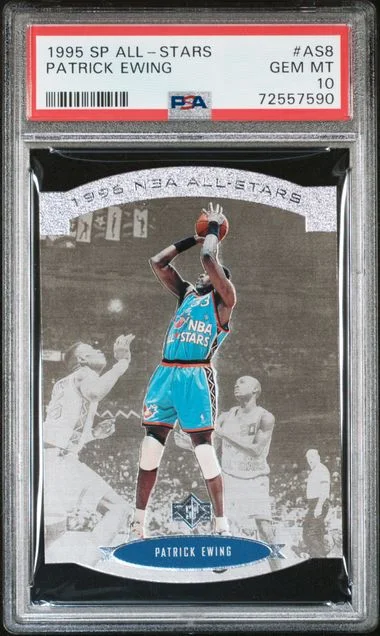 1995-96 Upper Deck SP Patrick Ewing All-Stars Gold #AS8 card image