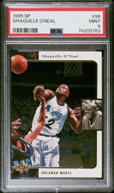 1995-96 Upper Deck SP Shaquille O'Neal #96 card image