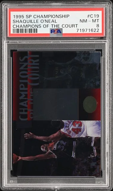 1995-96 Upper Deck SP Shaquille O'Neal Championship Champions Of The Court #C19 card image