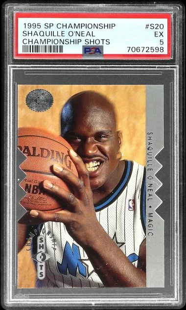 1995-96 Upper Deck SP Shaquille O'Neal Championship Shots #S20 card image