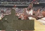 1995-96 Upper Deck The Jordan Collection 3x5 Michael Jordan #JC24 card image