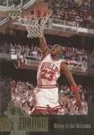 1995-96 Upper Deck The Jordan Collection 3x5 Michael Jordan #JC7 card image