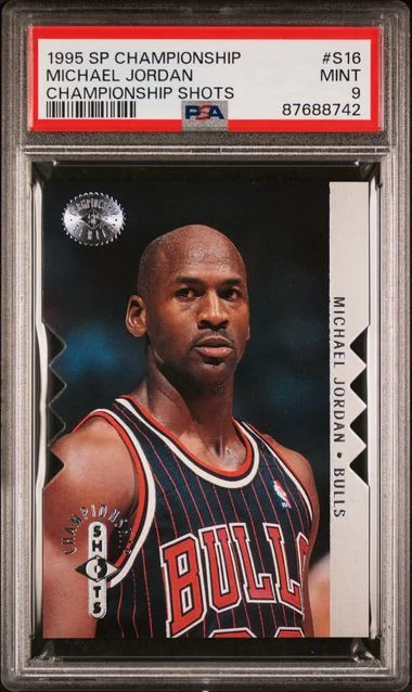 1995-99 SP Championship Championship Shots Michael Jordan #S16 card image
