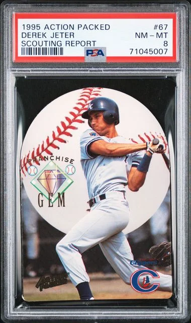1995 Action Packed Scouting Report Derek Jeter #67 card image