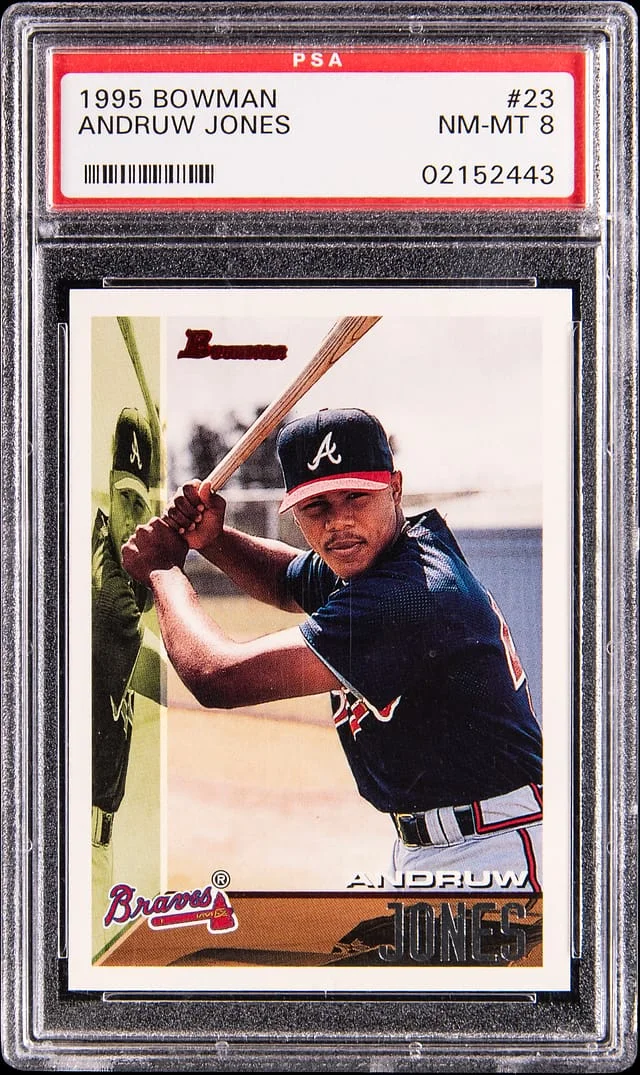 1995 Bowman Andruw Jones #23 card image